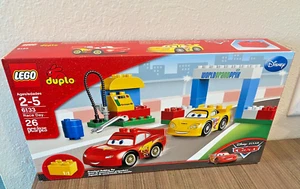 Lego Duplo Disney Cars Race Day Veicoli Jeff Corvette 6133 Set NUOVO COME NUOVO - Foto 1 di 6