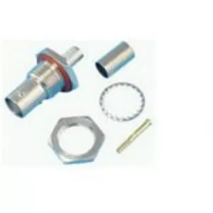 Paquete de 3 conectores de montaje de chasis 27-9249 aim bnc f 0hz a 2ghz 50ohm crimpado - Imagen 1 de 1