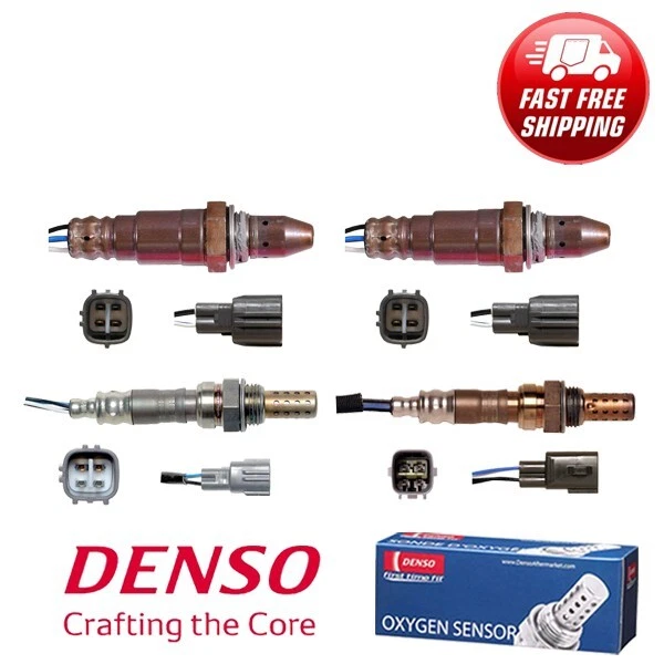 电装氧气传感器上下 4 件套适用于 2012 - 2014 年丰田 Avalon/ Camry 3.5L — 第 1/4 张图片