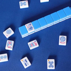 Amerikanische Mahjong-Fliesen (1,2 Zoll, nur Fliesen), 166 Stück Amerikanisches Mahjong-Fliesen-Set mit - Bild 1 von 8