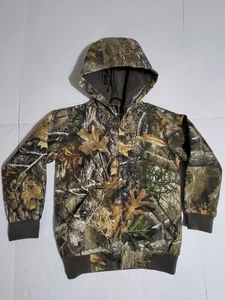 (#C) Magellan Outdoors Youth Camo Jacket Hooded Sz XS Full Zip - Picture 1 of 8
