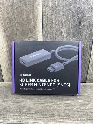 Pound Technology HD Link Cable For Super Nintendo SNES Convert To HDMI New - Image 1 of 4