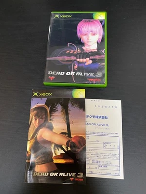 Dead or Alive 3 进口日本 Xbox 日语版本 DoA 3 — 第 1/4 张图片
