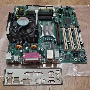 Intel D865GLC / D865PES0 Motherboard Socket 478 + CPU 2.4 Pentium 4 + I/O Plate - Picture 1 of 5