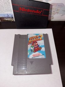 Super Mario Bros 2 (Nintendo NES) Authentic Cleaned Tested VGC