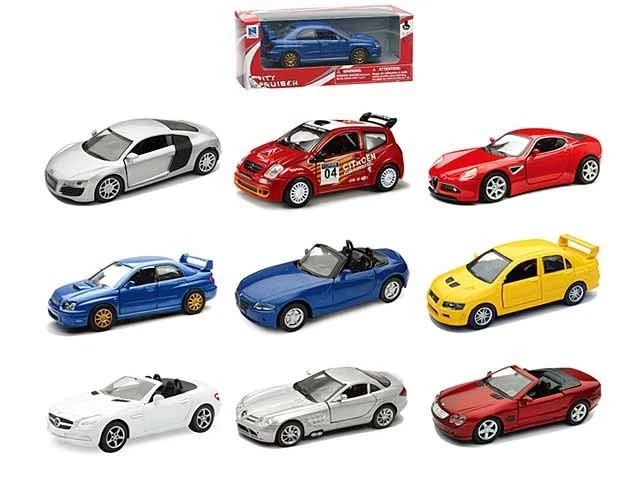 NEWRAY AUTO EUROPEE SCALA 1:32 9 ASS   50763 - Immagine 1 di 1