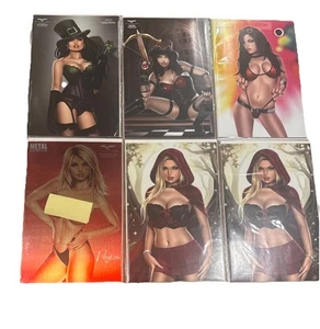 Grimm Fairy Tales Keith Garvey Lot Metal Swimsuit Color Burst Zenescope - Picture 1 of 17