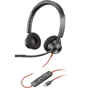 Plantronics Poly Blackwire 3320 Stereo Microsoft Teams Certified Headset 8X220AA - Picture 1 of 2