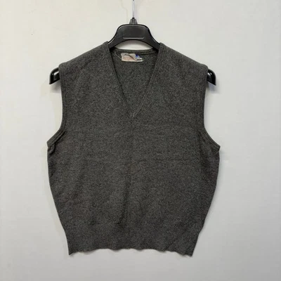 Vintage Ballantyne of Peebles Size 42 Men 100% Cashmere Sweater Vest C058 -18 - Image 1 of 4