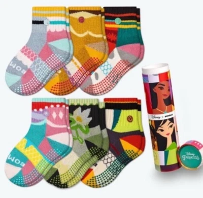 Bombas x Disney Princess Premium Gripper Socks Toddler Sizes 5-8.5 | EU 20.5-25 - Image 1 of 4