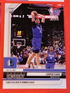 Cooper Flagg ROOKIE CARDS #1/5310 7-12-2025 PANINI INSTANT SUMMER LEAGUE DALLAS - Bild 1 von 2