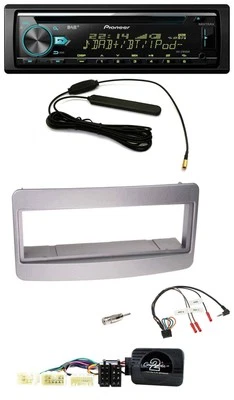 Pioneer CD MP3 Lenkrad DAB USB Autoradio für Toyota RAV 4 2001-2006 dunkelsilber - Bild 1 von 4