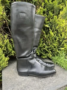 Offiziersstiefel, Wehrmacht, Gr. 10 / 44, Biker, Oldtimer - Bild 1 von 6