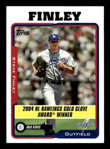 2005 Topps #712 Steve Finley - Foto 1 di 2