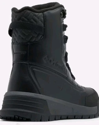 Hombres Columbia Bugaboot CELSIUS GOLD OMNI HEAT Impermeable Cuero Botas de Nieve 10 Anchas Foto 1 de 4