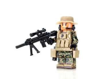 Battle Bricks Force Recon Marine Sniper Minifigur NEU - Bild 1 von 3