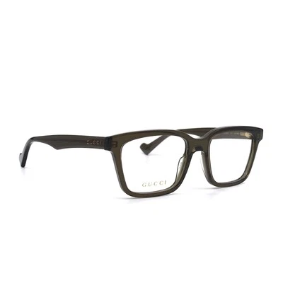 NOVA armação de óculos Gucci GG0964O 003 cinza transparente autêntica Itália - Imagem 1 de 4