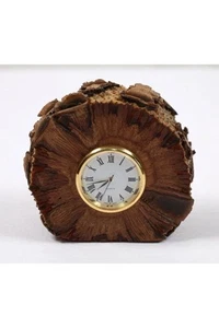Banksia Wood Vintage Desk Clock Jim Pearson 1999 r0622 - Picture 1 of 20