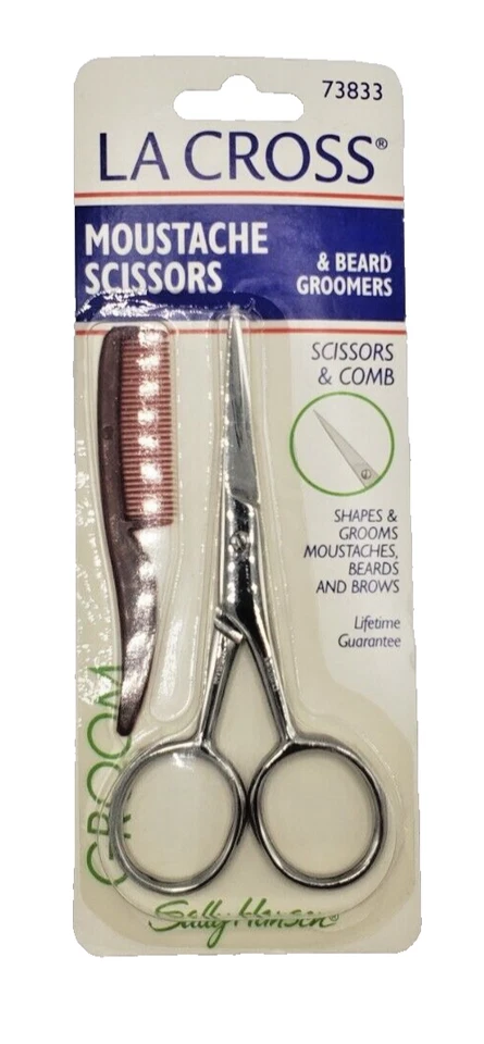 NEW Vintage LA CROSS Moustache & Beard Groomers 73833 - Image 1 of 1