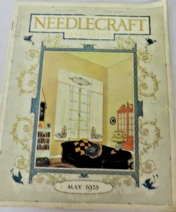 1920s Needlecraft Magazine May 1925 Sewing/Knitting/Crochet/Tatting - Picture 1 of 5