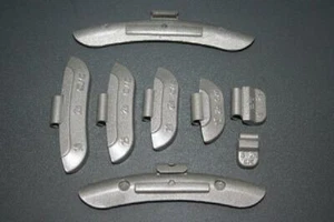 Impact Weights Zinc Weights for Steel Rims 5-30g per 100 incl 1kg Mounting Paste - Picture 1 of 1