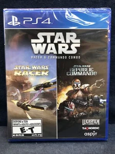 Star Wars Racer and Commando Combo - Playstation 4 PS4 - New Sealed - Picture 1 of 2