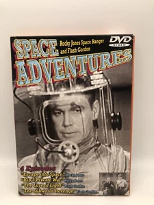 DVD Space Adventures - 4 TV Episodes FLASH GORDON - ROCKY JONES - Picture 1 of 3