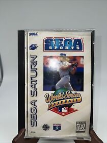 World Series Baseball 98 (Sega Saturn, 1997) CIB with Reg Card (M1)