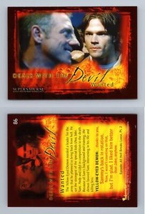 Wanted #86 Supernatural Season 2 Inkworks 2007 Trading Card