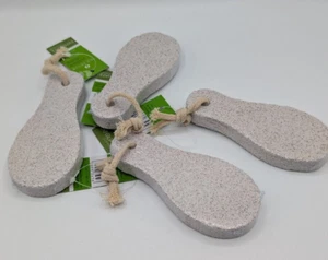 Pumice Stone With Rope Feet Pedicure Scrubber Hard Skin Remover Four in set - Picture 1 of 8
