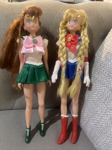 Sailor Moon And  Jupiter Bandai Figure   11” Dolls Irwin Toys  2000 Anime Figure Cover