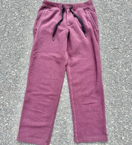 Lululemon Active Steady State Relaxed Fit Sweatpants Pants Mens Size M Burgundy - Picture 1 of 8