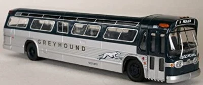 Corgi CLASSICS Fishbowl BUS Greyhound Lines 1:50 SCALE w/ID Card and Mirrors NIB - Image 1 of 3
