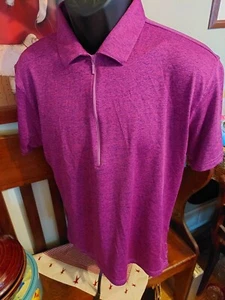 Polo Horn Legend Performance Lujo Mangas Cortas Púrpura Para Hombre Talla L ¡Lee! - Imagen 1 de 5
