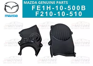 Mazda Genuine B2200 (2.2L) Lower & Upper Timing Belt Cover 1987-1993 Japan New - Picture 1 of 13
