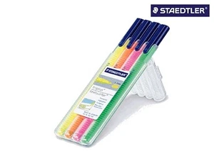 STAEDTLER Textmarker triplus® textsurfer® 4er Box 362 SB4 gelb orange rosa grün - Bild 1 von 3