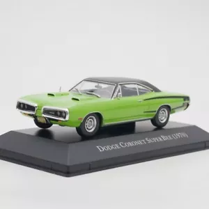 Modellino auto pressofuso Ixo 1:43 DODGE CORONET SUPER BEE 1970 veicolo giocattolo in metallo - Foto 1 di 6