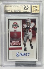 🔥2016 CONTENDERS DRAFT PICKS #105A EZEKIEL ELLIOT RC BGS 9.5 AUTO 10🔥