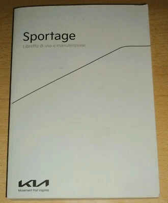 uso manutenzione KIA SPORTAGE,anno 2023.nuovo e cartaceo. - Immagine 1 di 2