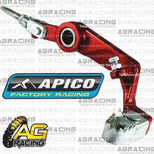 Apico rot Fußbremspedalhebel hinten für Montesa 4RT 2005-2015 Trials Modelle - Bild 1 von 1