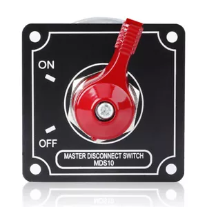 Car Racing Master Battery Disconnect Switch Panel For 4Post Alternator Drag Race - Picture 1 of 6