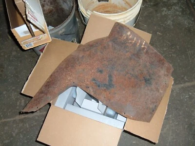 1941 FORD SEDAN INTERIOR REAR SEAT  RIGHT ARM REST SHELL 41 ORIGINAL - Image 1 of 4