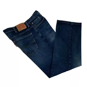 Jeans Levi's 569, lavaggio medio, linguetta rossa, gamba dritta 5 tasche, taglia 40 x 30 - Foto 1 di 6