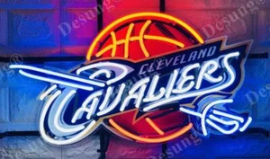 Cleveland Cavaliers Ohio State 20"x16" Neon Sign Light Lamp HD Vivid Printing - Picture 1 of 2