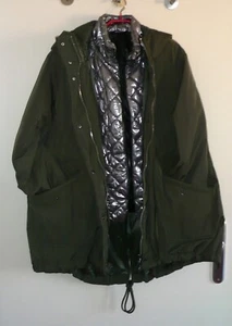 Kapuzen Parka Jacke mit Weste - Bild 1 von 10