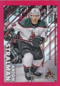 2022-23 TOPPS CHROME NHL STICKER #27 ANTON STRALMAN SSP RED /5 MADE - Imagen 1 de 2