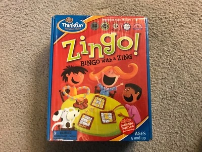 Zingo! Bingo with a Zing Game Brand New Sealed Package 2009 great learning game! - Image 1 of 4