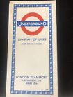 London Underground Tube Map August 1966 (866/2378Z/500M(R)