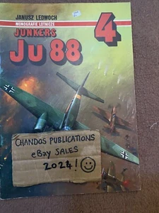 Junkers Ju 88 - Aircraft Monograph No.4 (Polish ed) - AJ Press - Picture 1 of 3