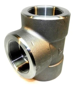 NEW!! SA105N THREADED TEE 3" GAS INDUSTRY HIGH PRESSURE FORGED STEEL 3X3X3 IG - Picture 1 of 7